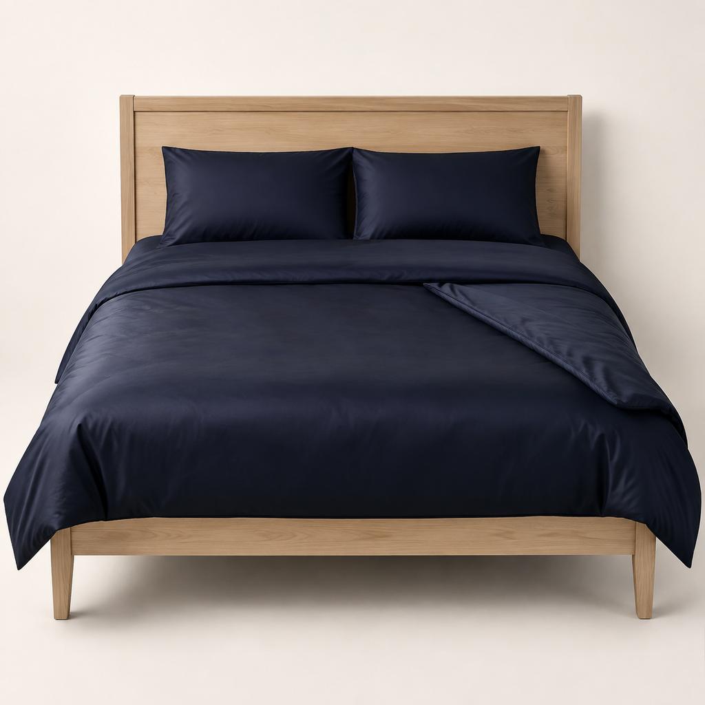 Dusk Duvet Cover Full/Queen in Ink, made view