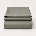 Dusk Sheet Set King in Thyme, stack view