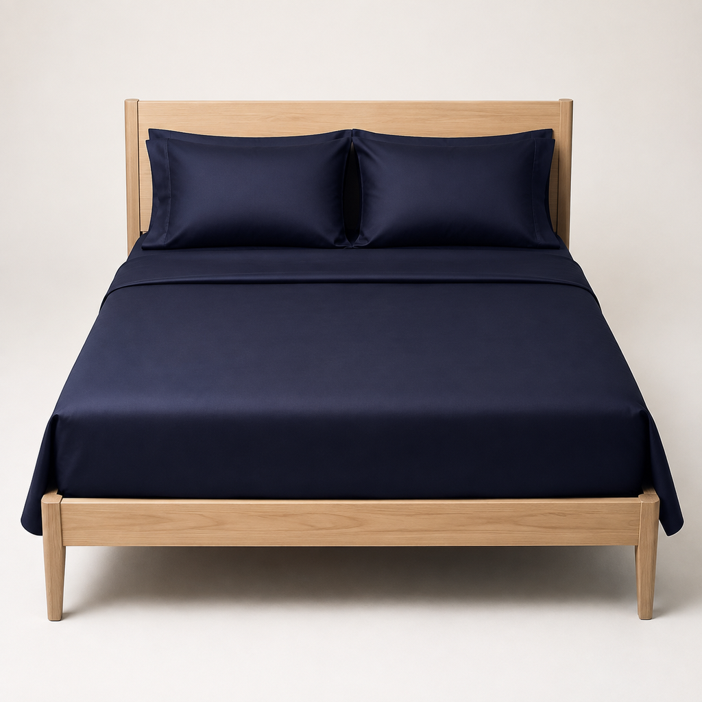 Dusk Sheet Set Queen in Ink, made view