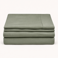 Dusk Sheet Set Queen in Thyme, stack view