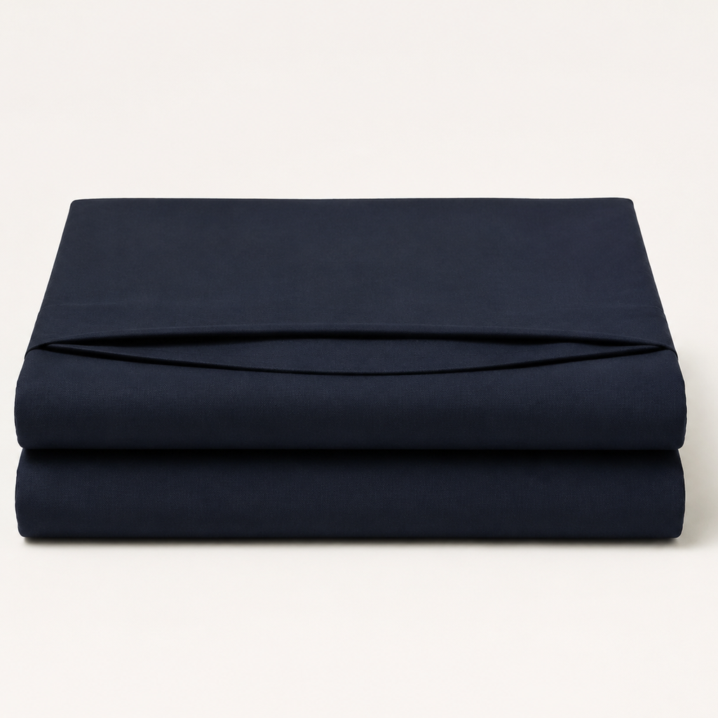 Field Pillowcase Pair Standard in Ink, stack view