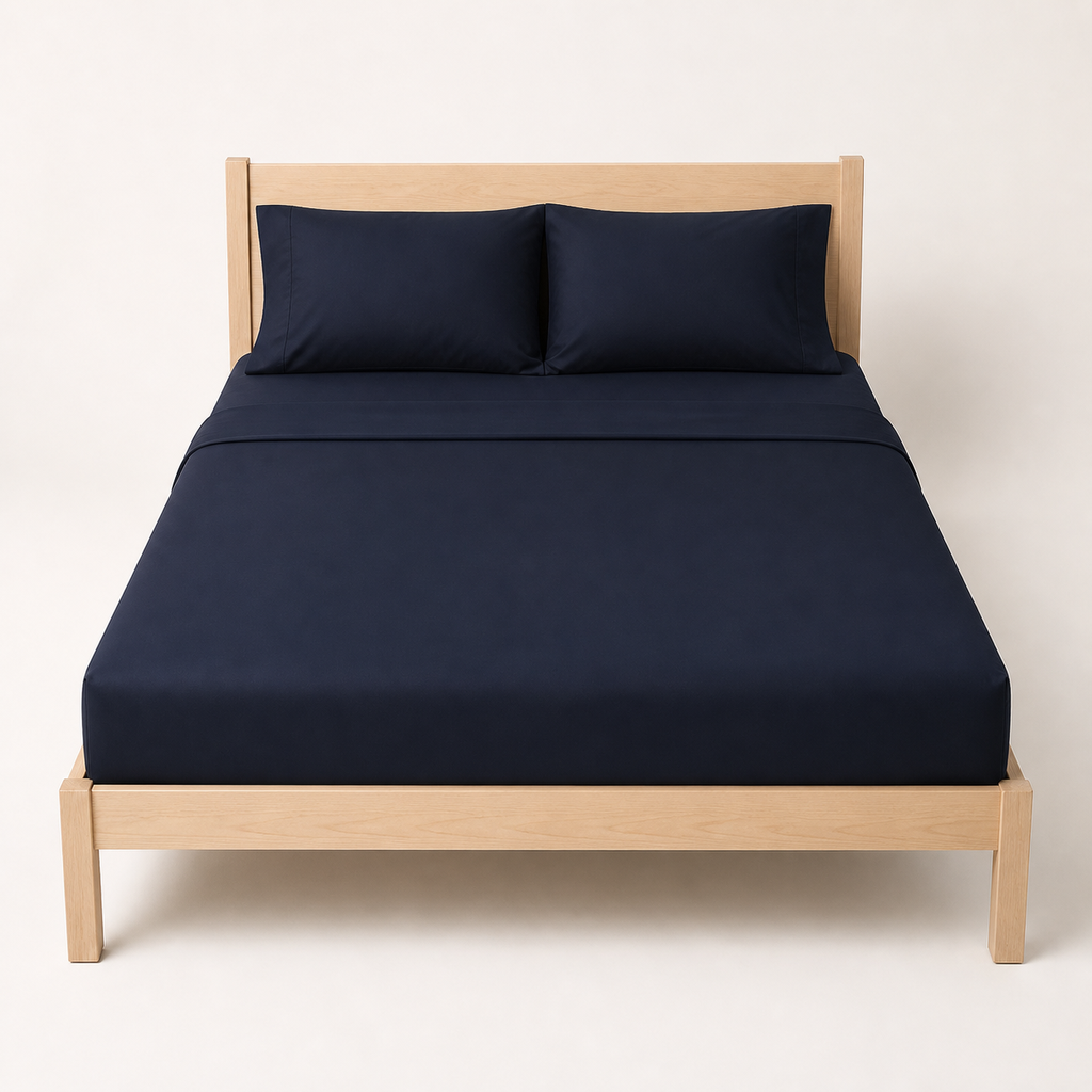Field Sheet Set King in Ink, made view