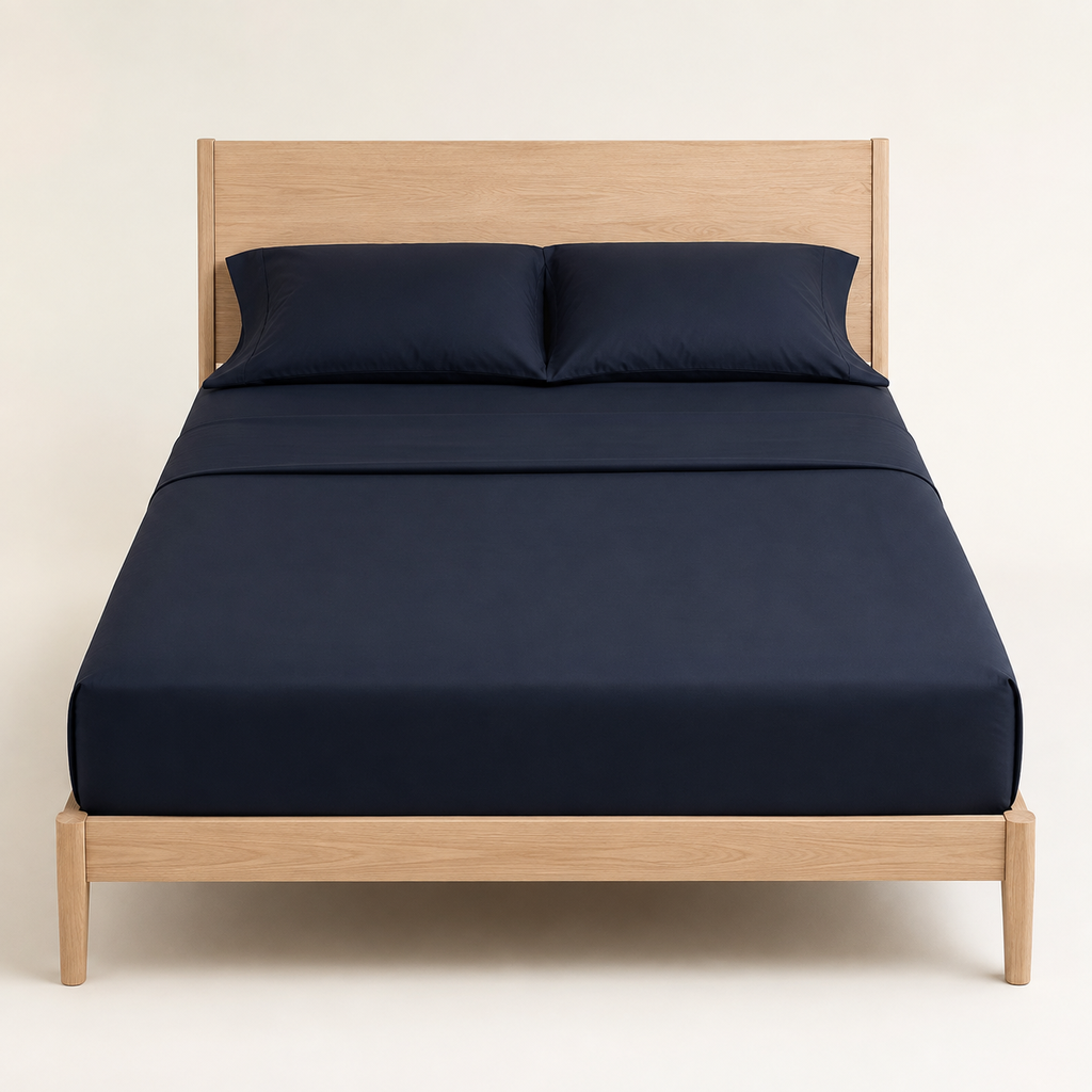 Field Sheet Set Twin in Ink, made view